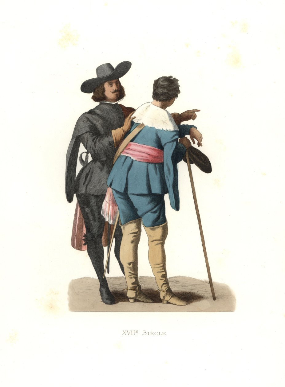 Ritratto di due artisti, Spagna da Edmond Lechevallier Chevignard