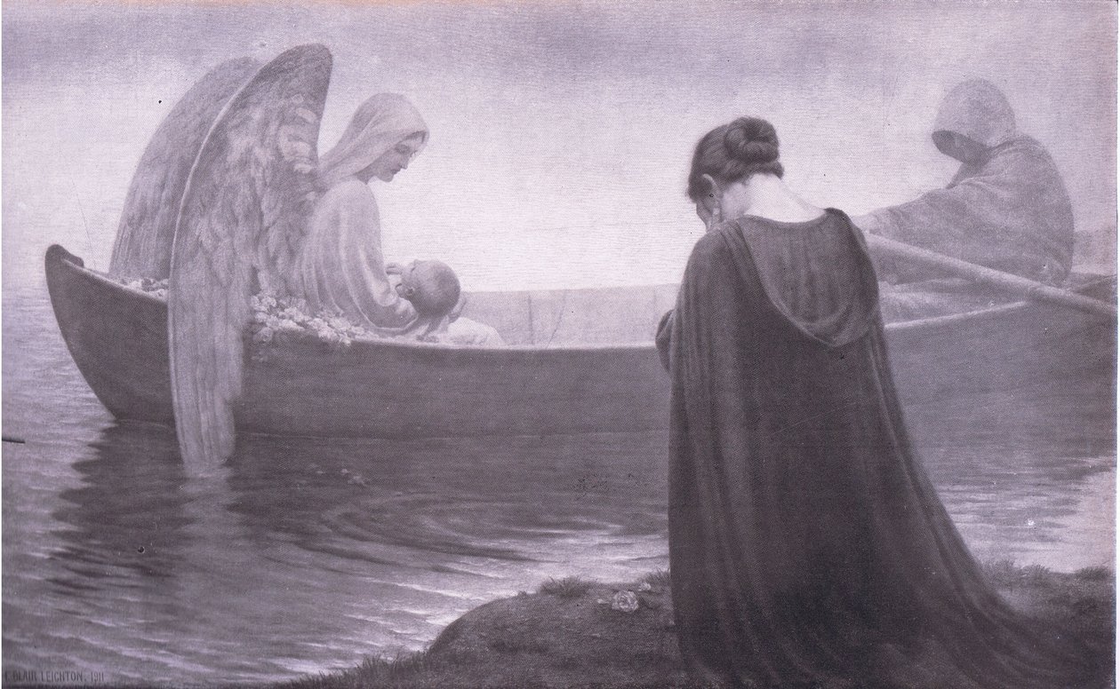Verso la terra sconosciuta, Bibbys Annual, 1916-1917 da Edmund Blair after Leighton