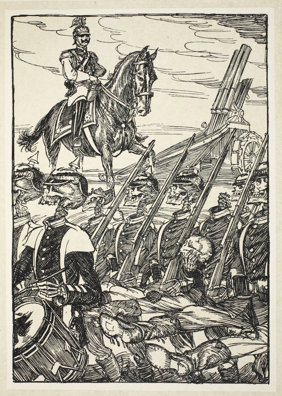 Ave Kaiser, Imperator Moriture, Mortui te Salutamus, illustrazione da The Kaiser