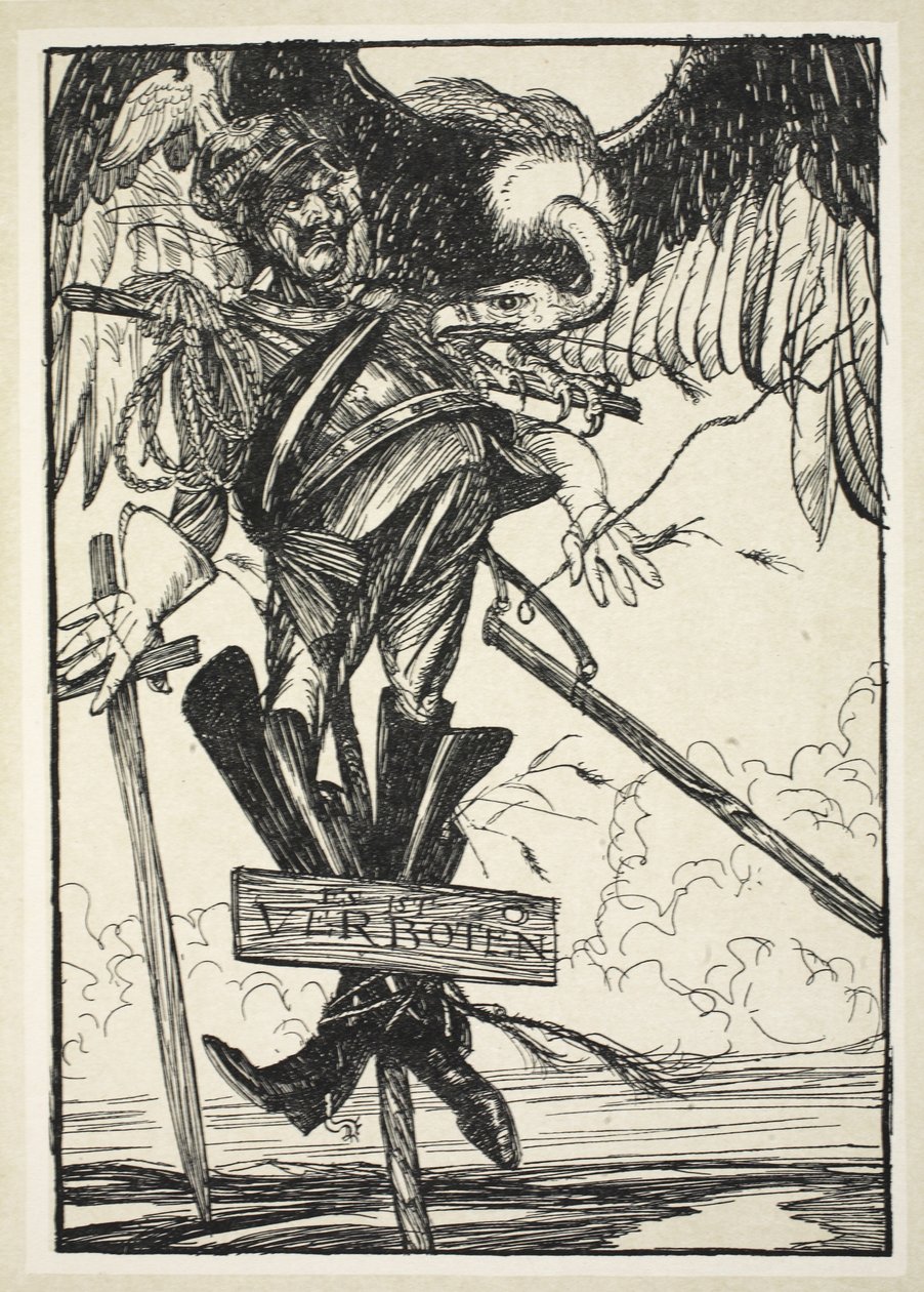 Die Wacht am Rhein, illustrazione da The Kaiser