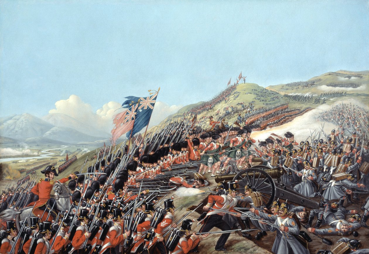 La battaglia di Alma del 20 settembre 1854, 1854 da Edmund Walker