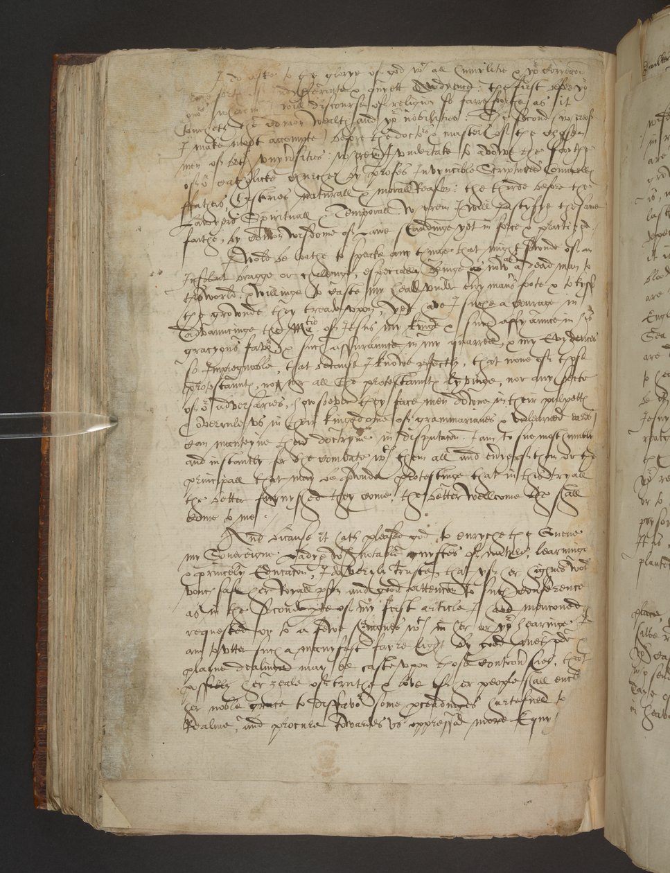 Edmund Campion, Al Consiglio Privato, Harley MS 422, fols 134r-135r da Edmund Campion