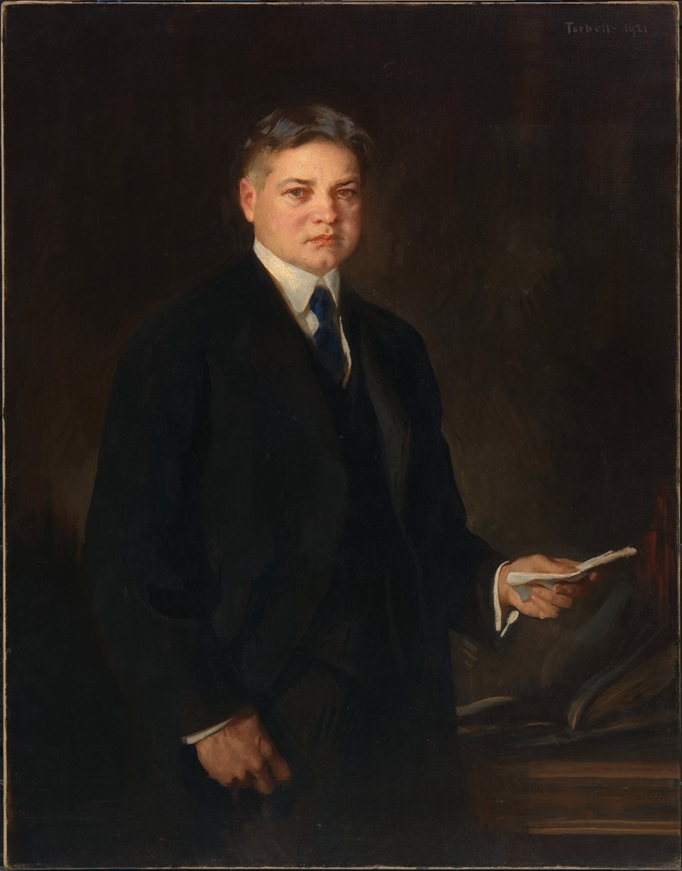 Herbert Clark Hoover (1874-1964) da Edmund Charles Tarbell