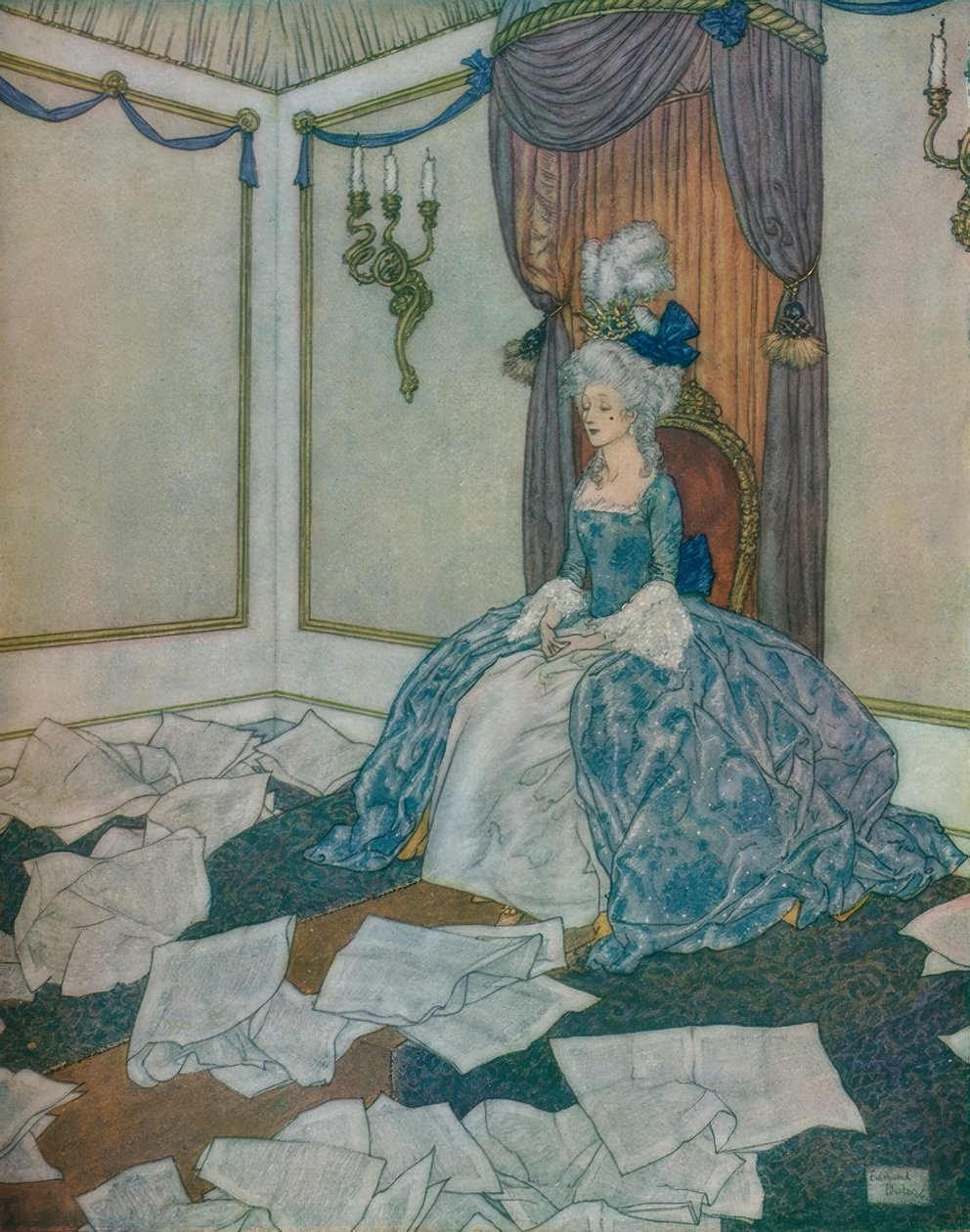 Aveva letto tutti i giornali del mondo e li aveva ancora dimenticati, tanta è la sua intelligenza. da Edmund Dulac