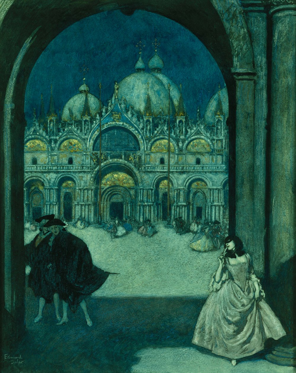 In Piazza San Marco da Edmund Dulac