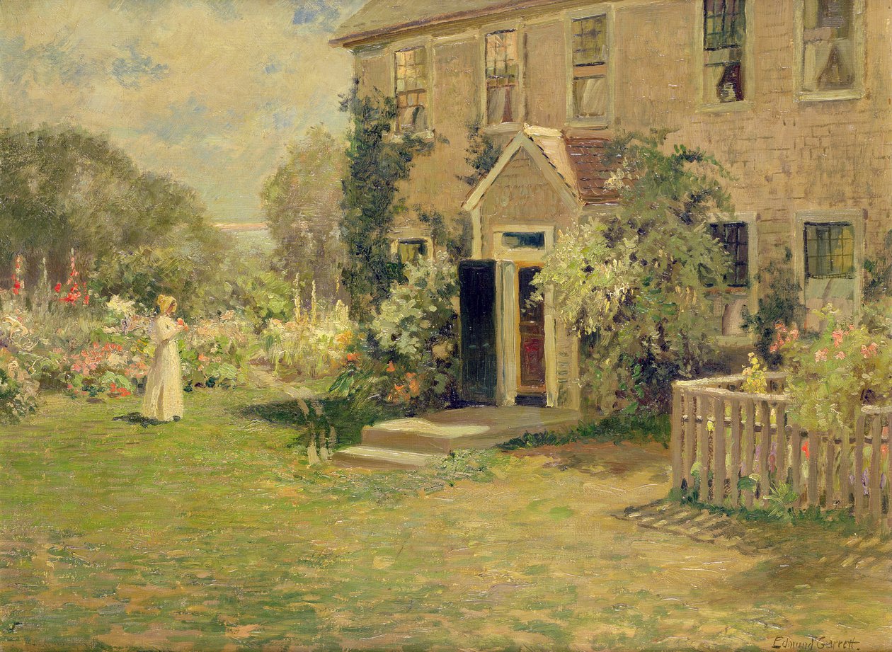 Un Cottage del New England da Edmund Henry Garrett