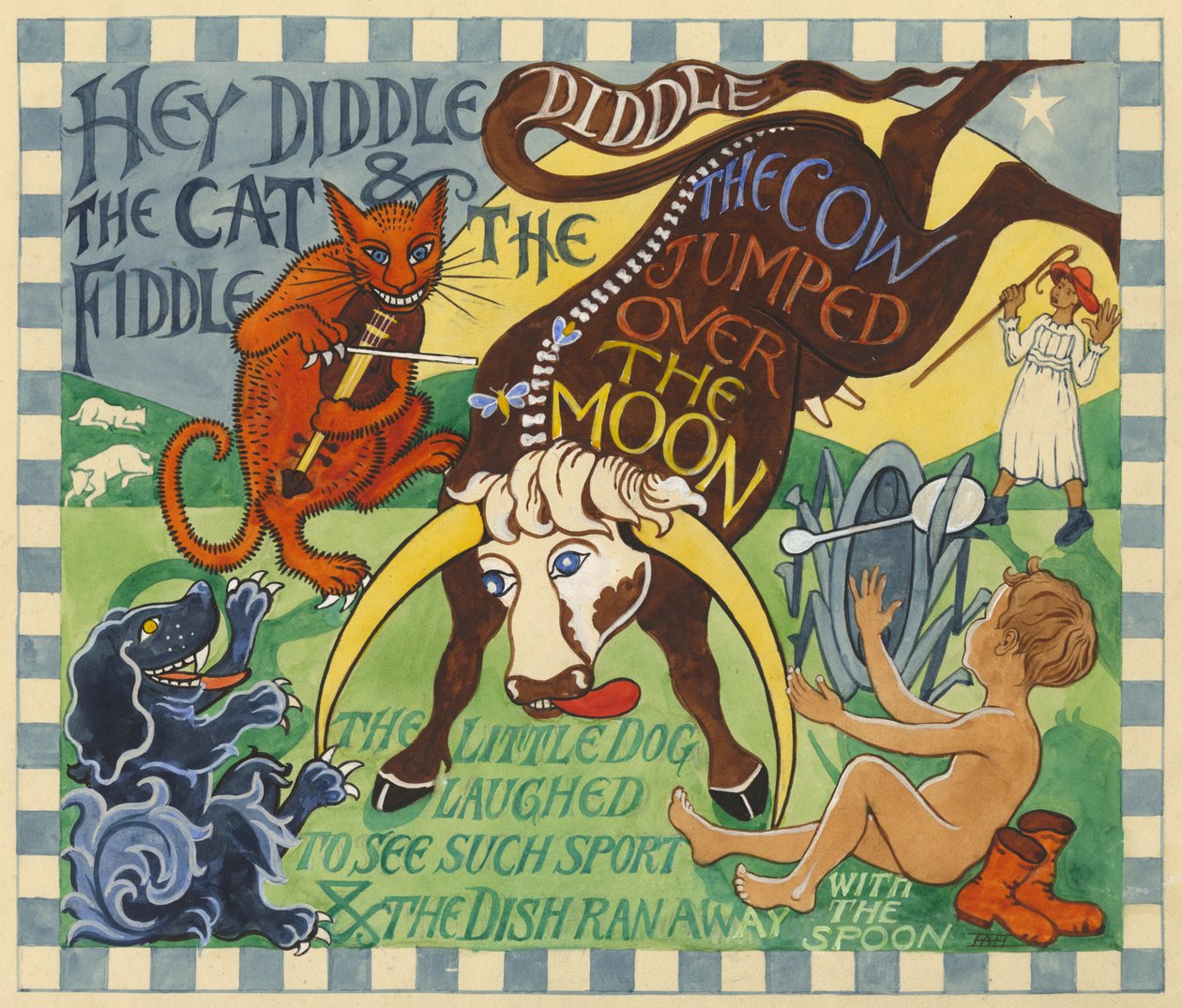 Hey Diddle Diddle da Edmund Hunter