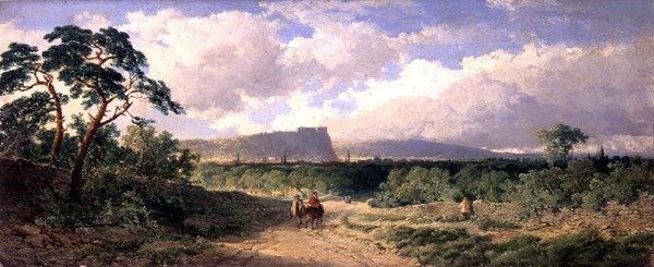 Veduta di Nottingham da Edmund John Niemann