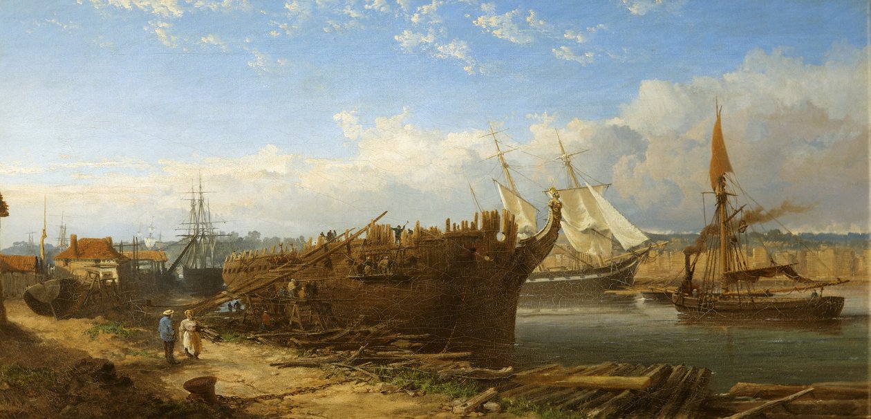 Porto galleggiante di Bristol da Edmund John Niemann