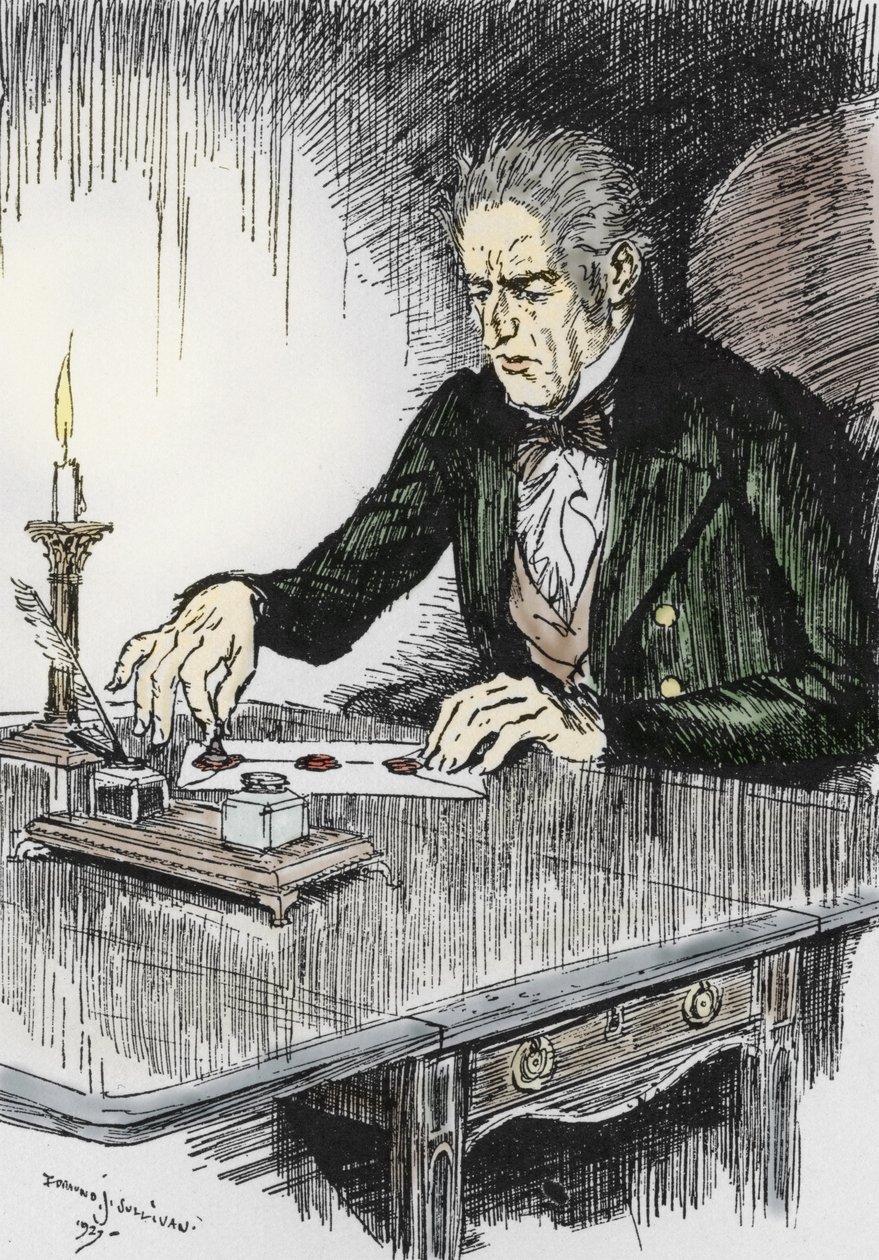 Dr Jekyll chiude la lettera in cui confessa di essere Mr Hyde l