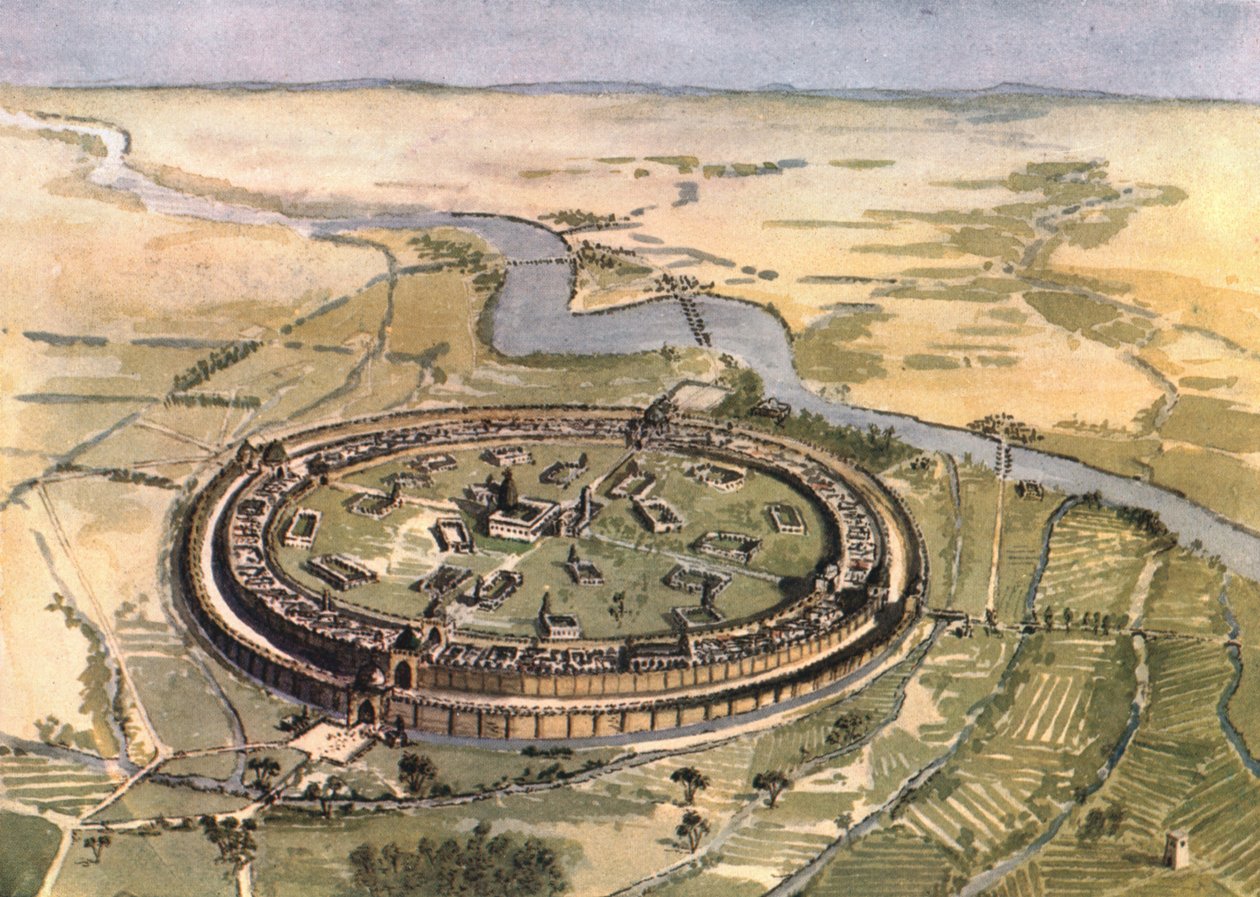 Baghdad ai tempi di Mansur da Edmund Sandars