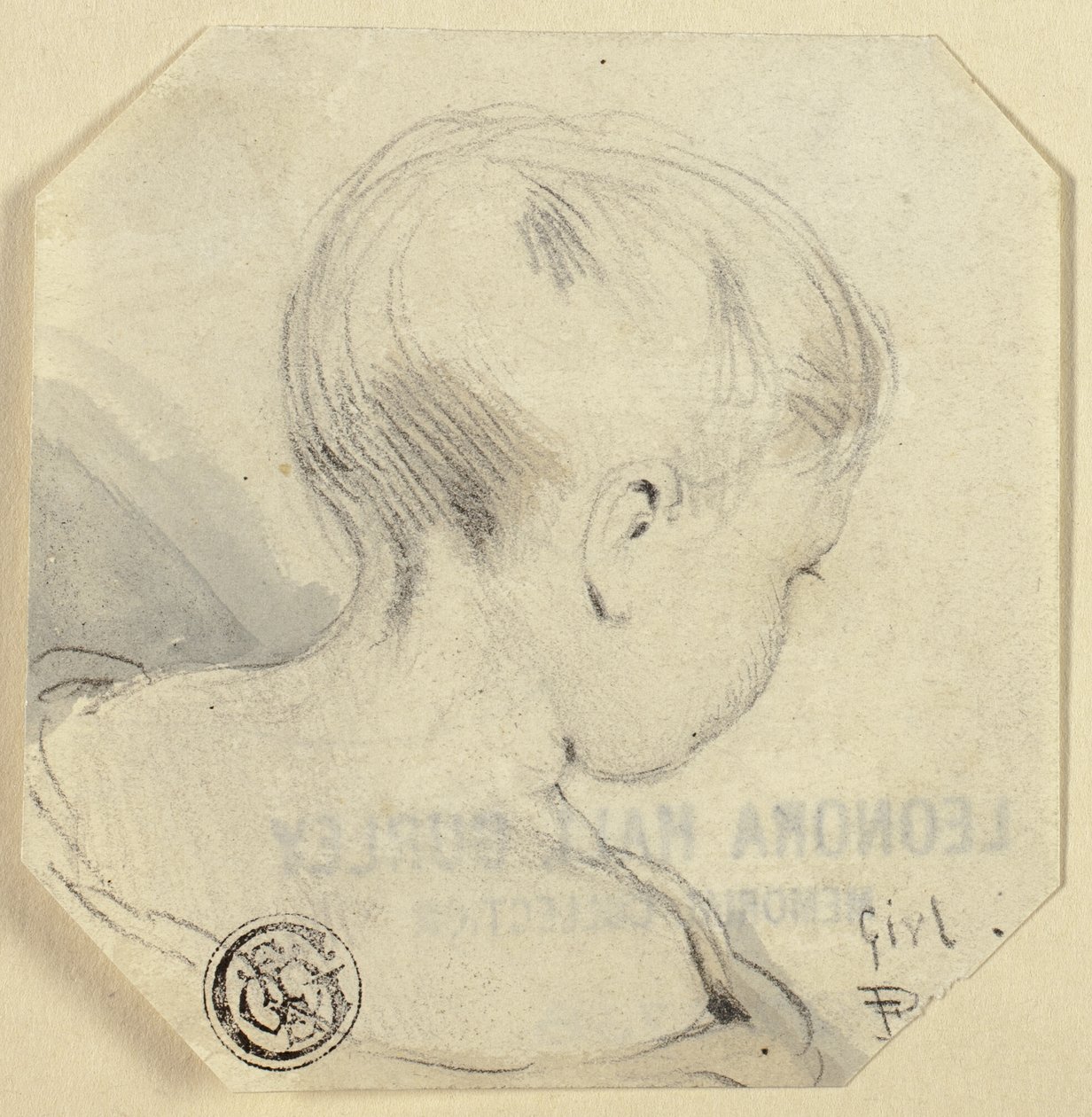 Ragazza da Edmund Thomas Parris