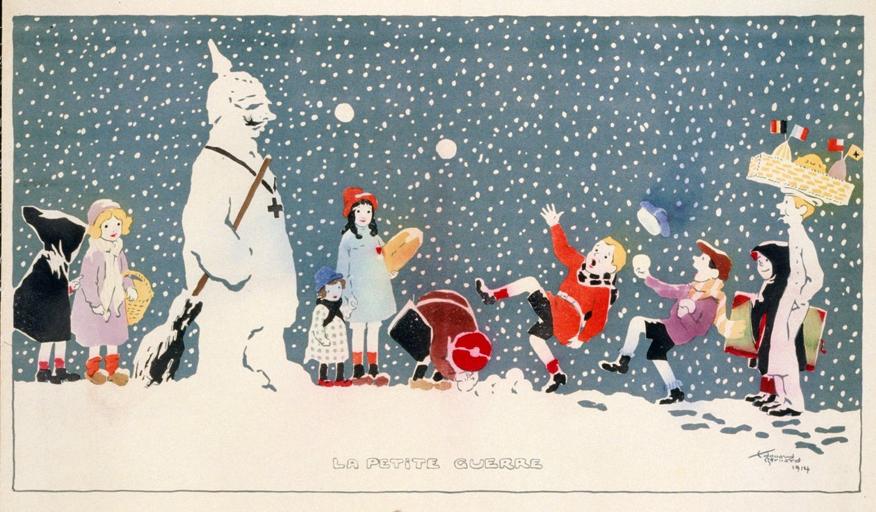 La piccola guerra, 1914 da Edouard Bernard