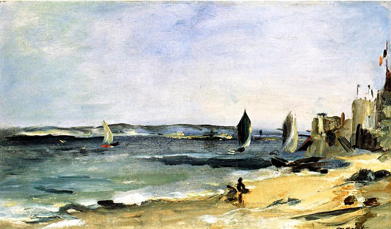 La riva del mare, Arcachon, 1871 da Édouard Manet