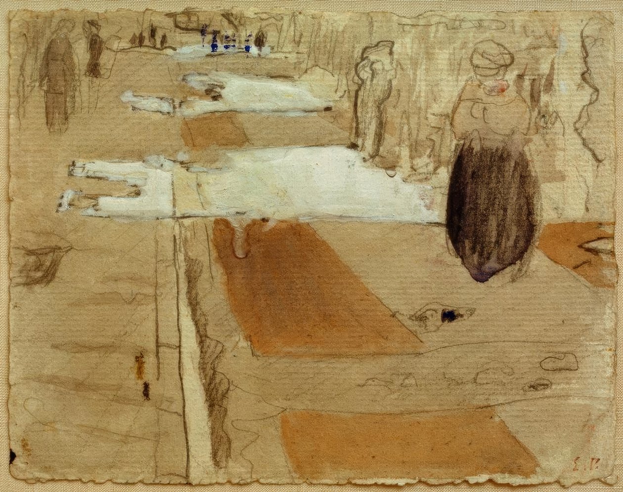 Il viale da Edouard Vuillard