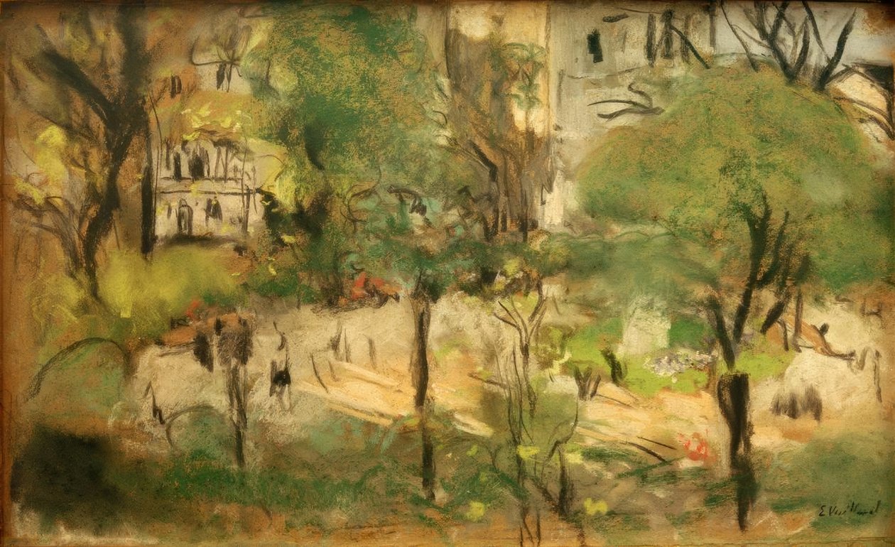 Le square Berlioz da Edouard Vuillard