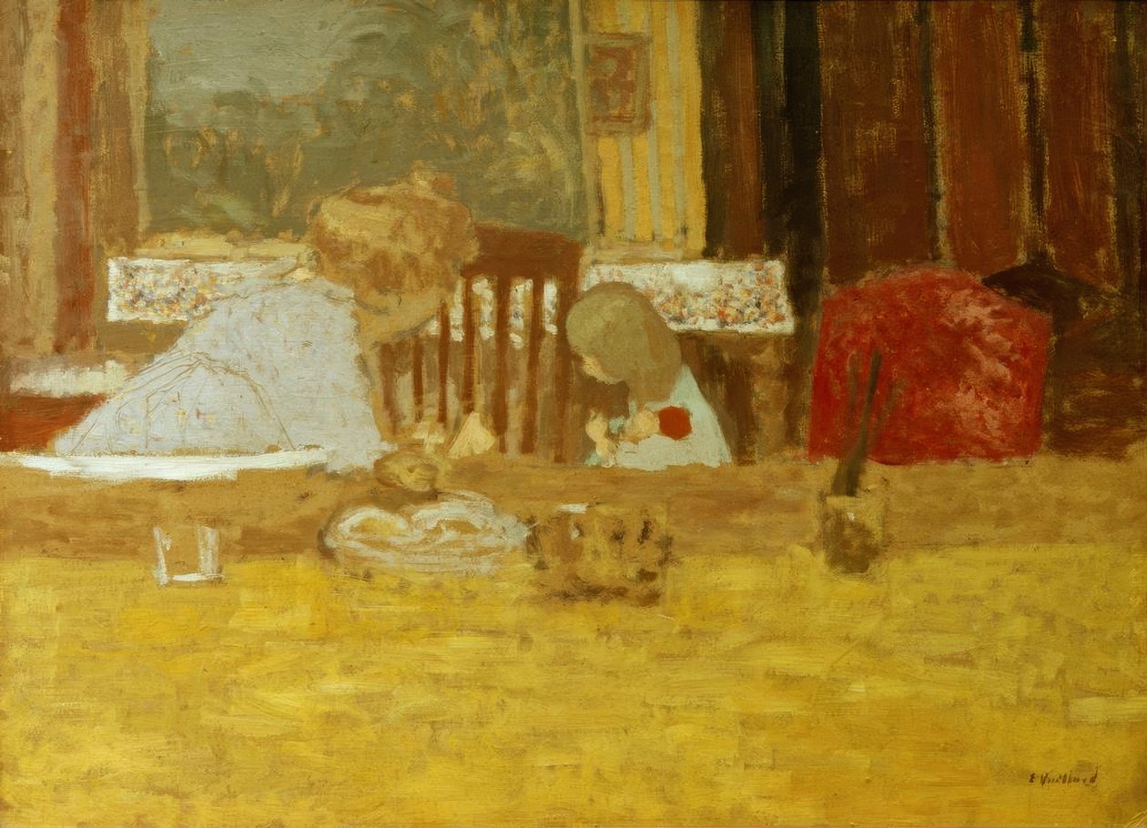 Olga Natanson e sua figlia Marcelle da Edouard Vuillard
