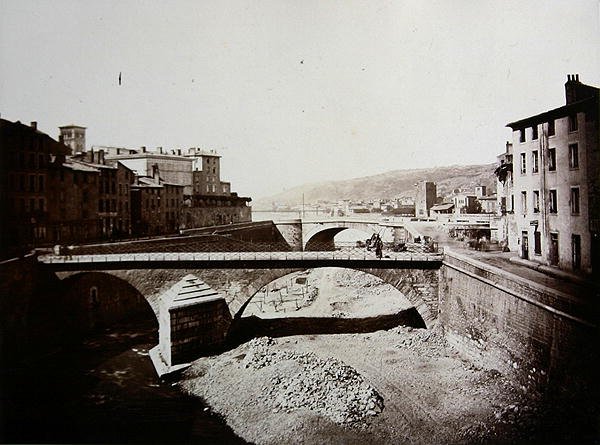 Veduta di Vienne da Edouard Denis Baldus