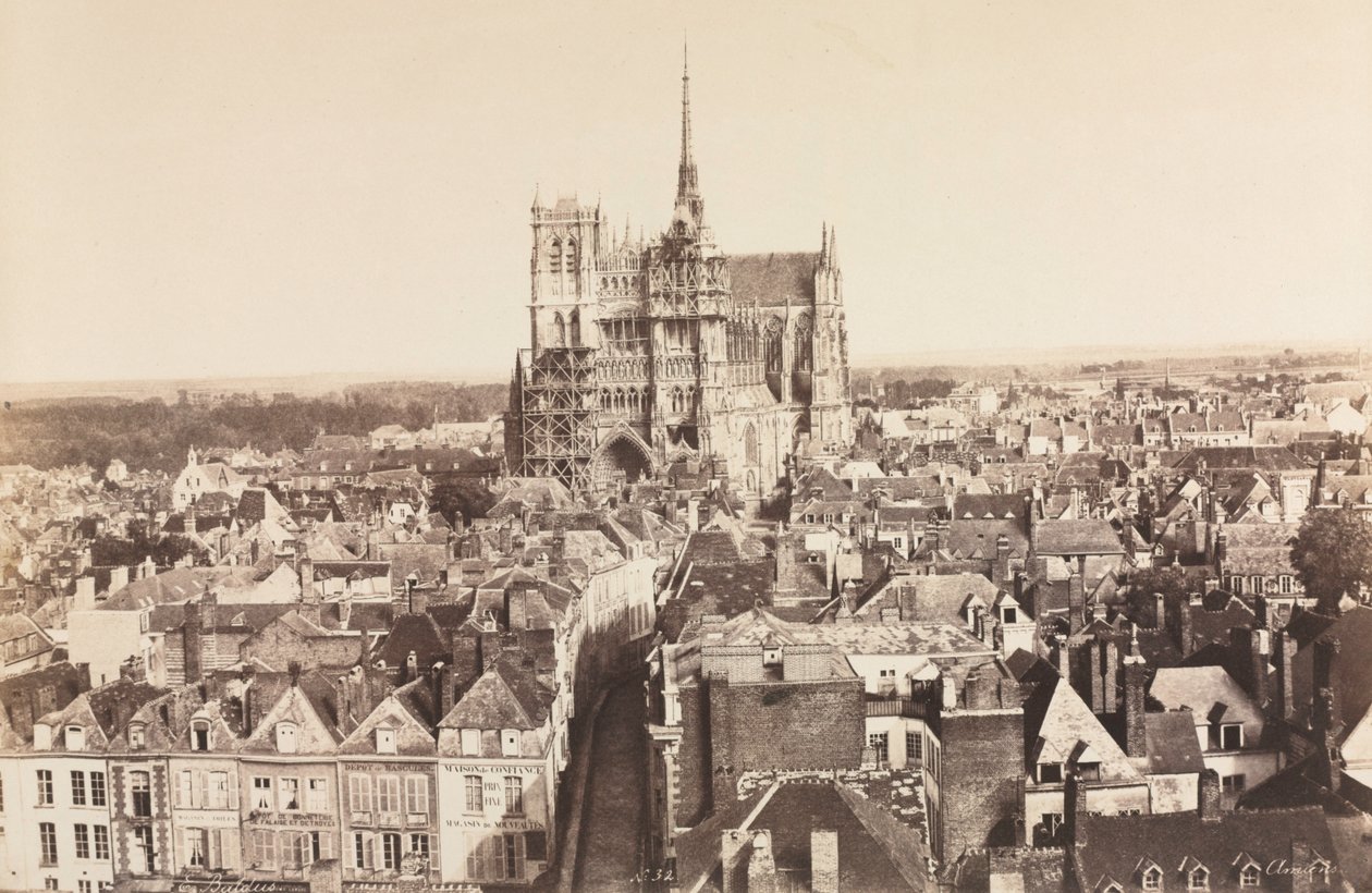 Amiens, 1855 da Édouard Baldus