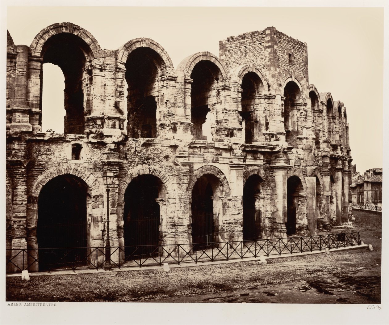 Arles, anfiteatro da Édouard Baldus