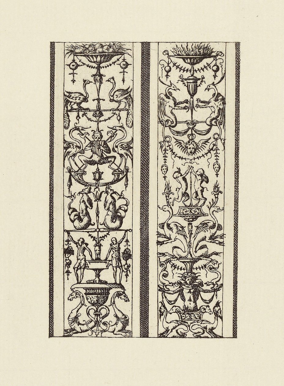 [Disegno da un dipinto antico] da Édouard Baldus