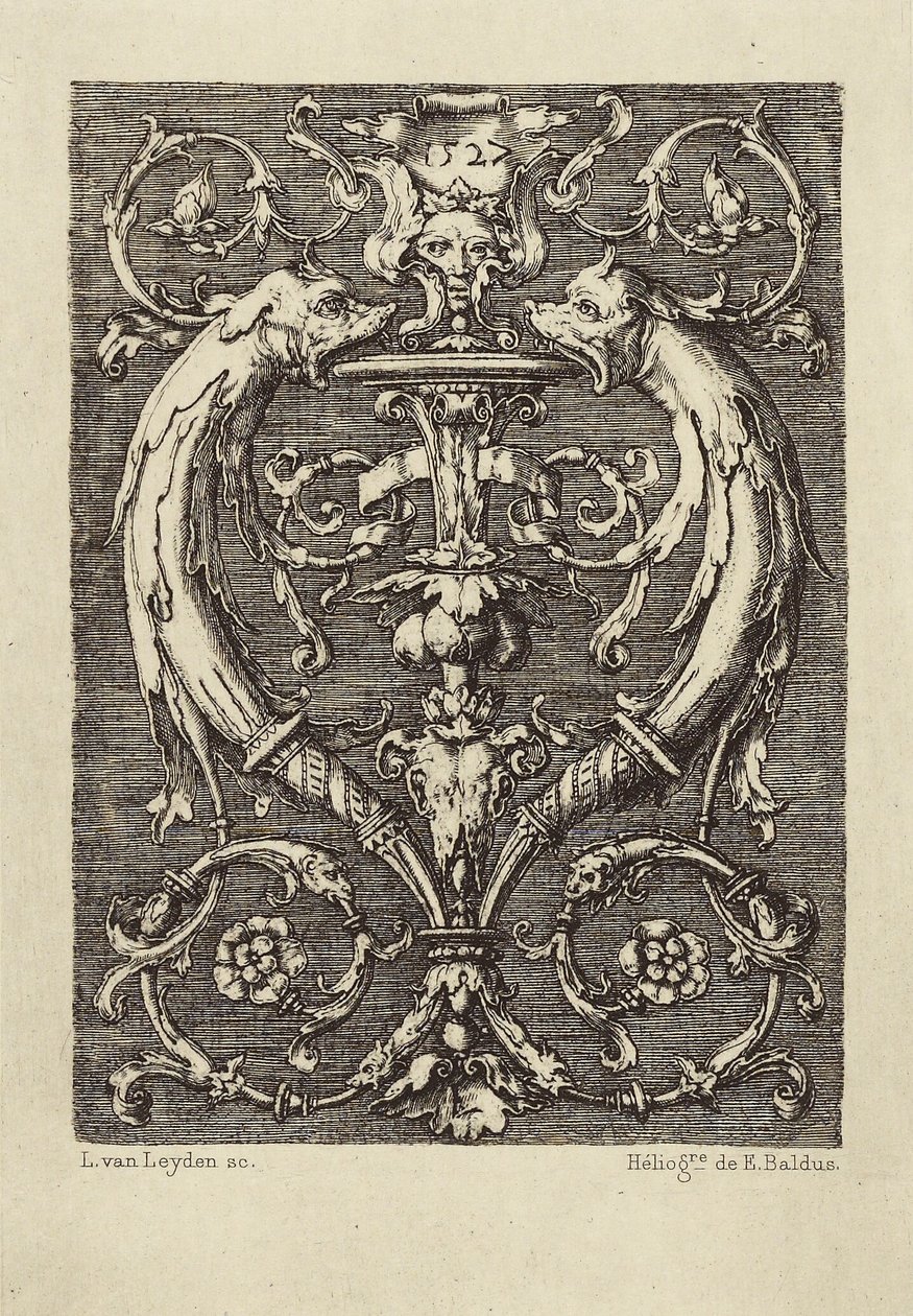 [Progetto di Lucas van Leyden] da Édouard Baldus