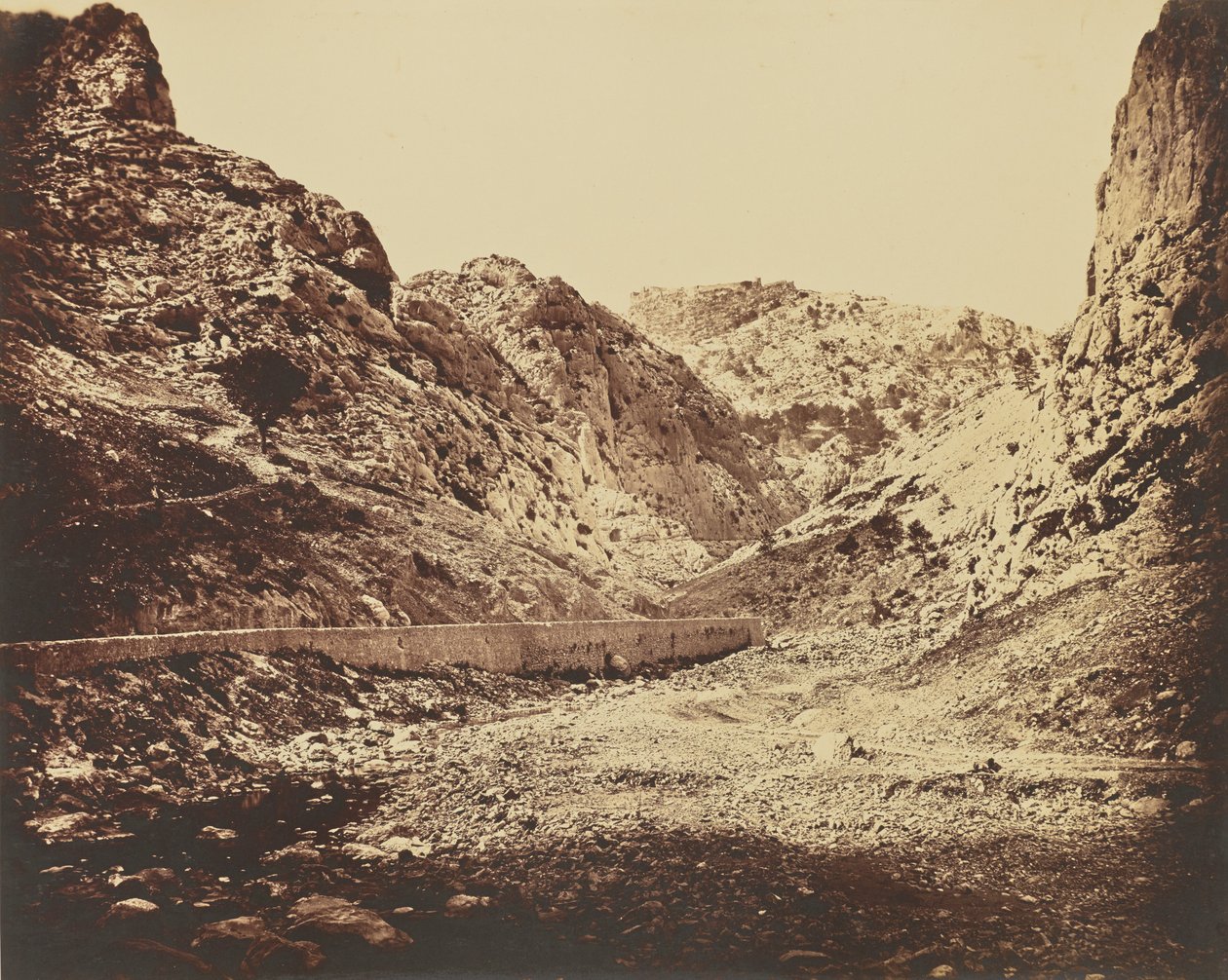 Gole di Ollioules. da Édouard Baldus