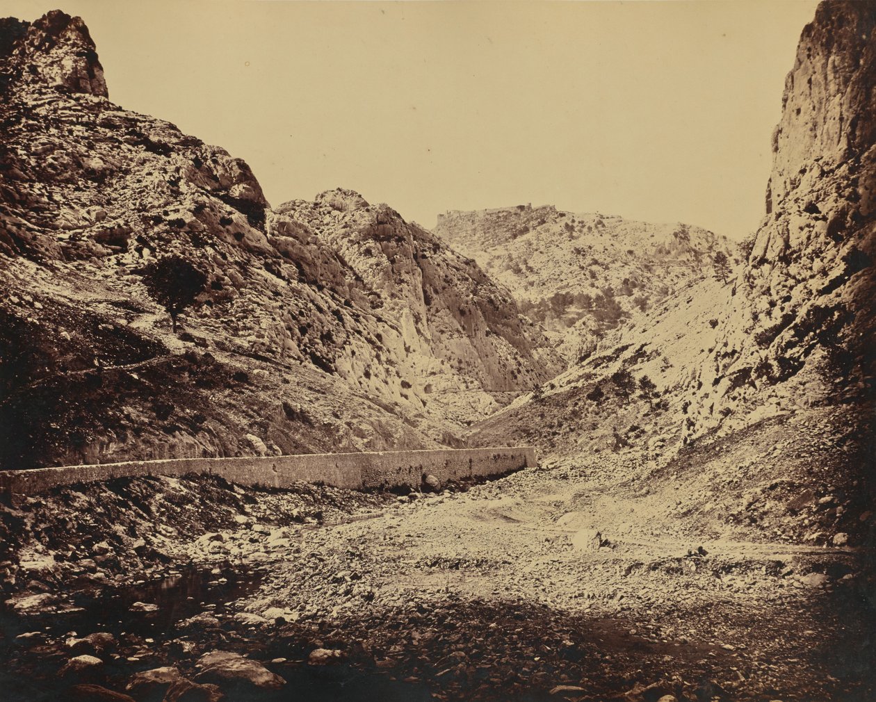 Gole di Ollioules da Édouard Baldus
