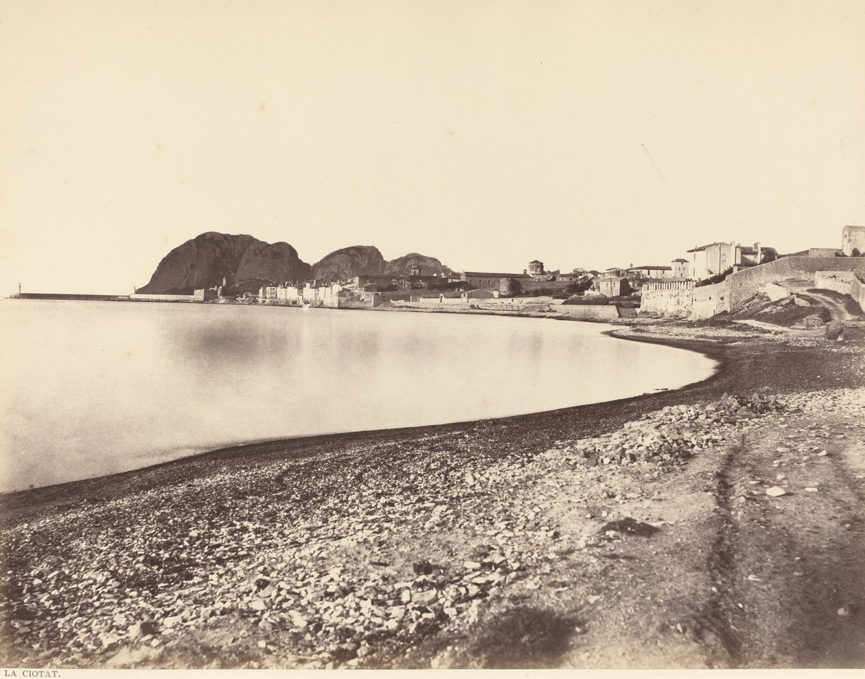 La Ciotat, c. 1860 da Édouard Baldus