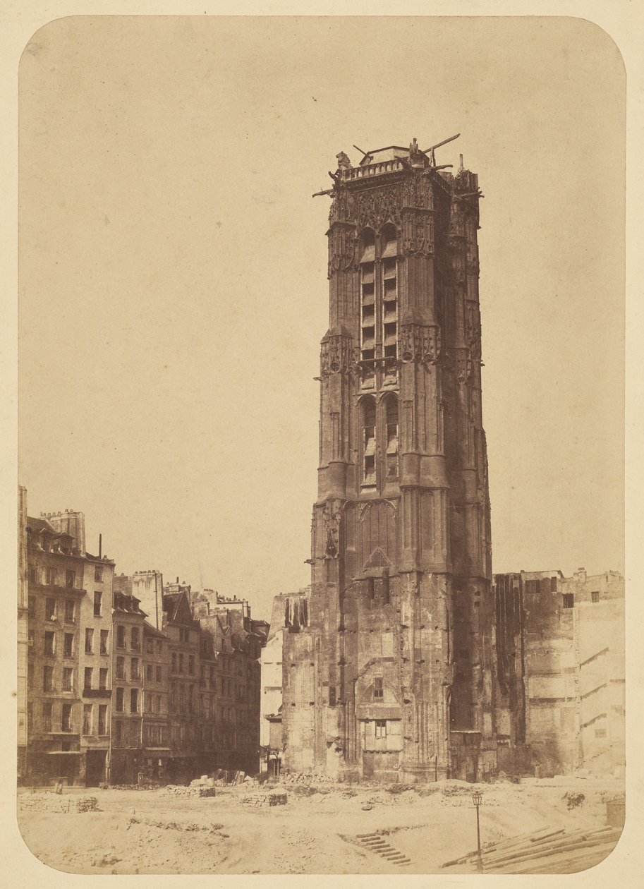 [Torre Saint-Jacques] da Édouard Baldus