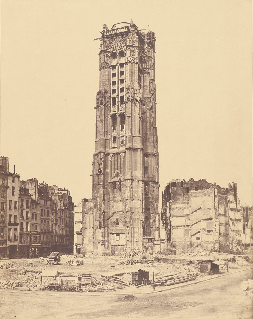 Torre Saint-Jacques da Édouard Baldus