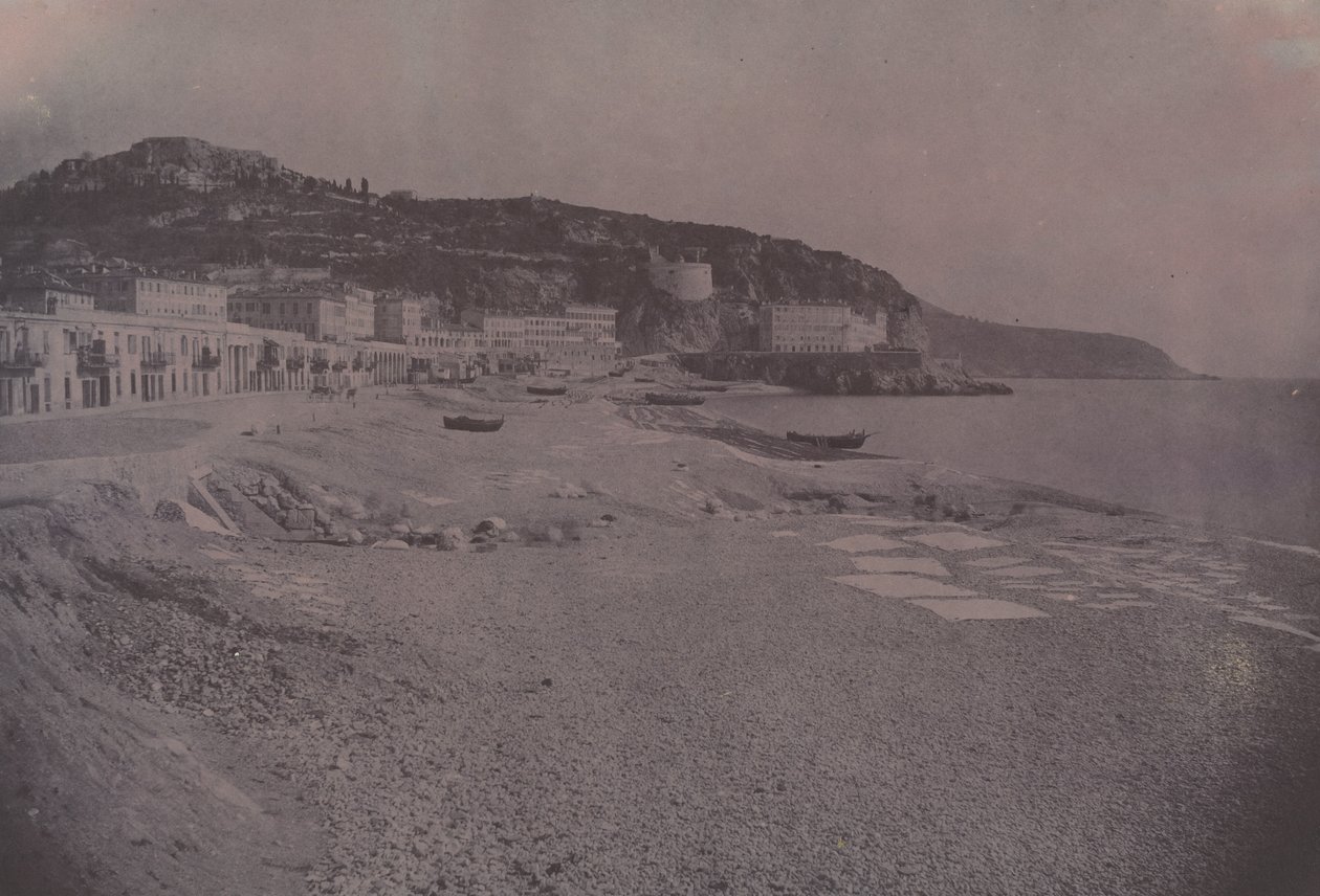 Les Ponchettes a Nizza da Édouard Baldus