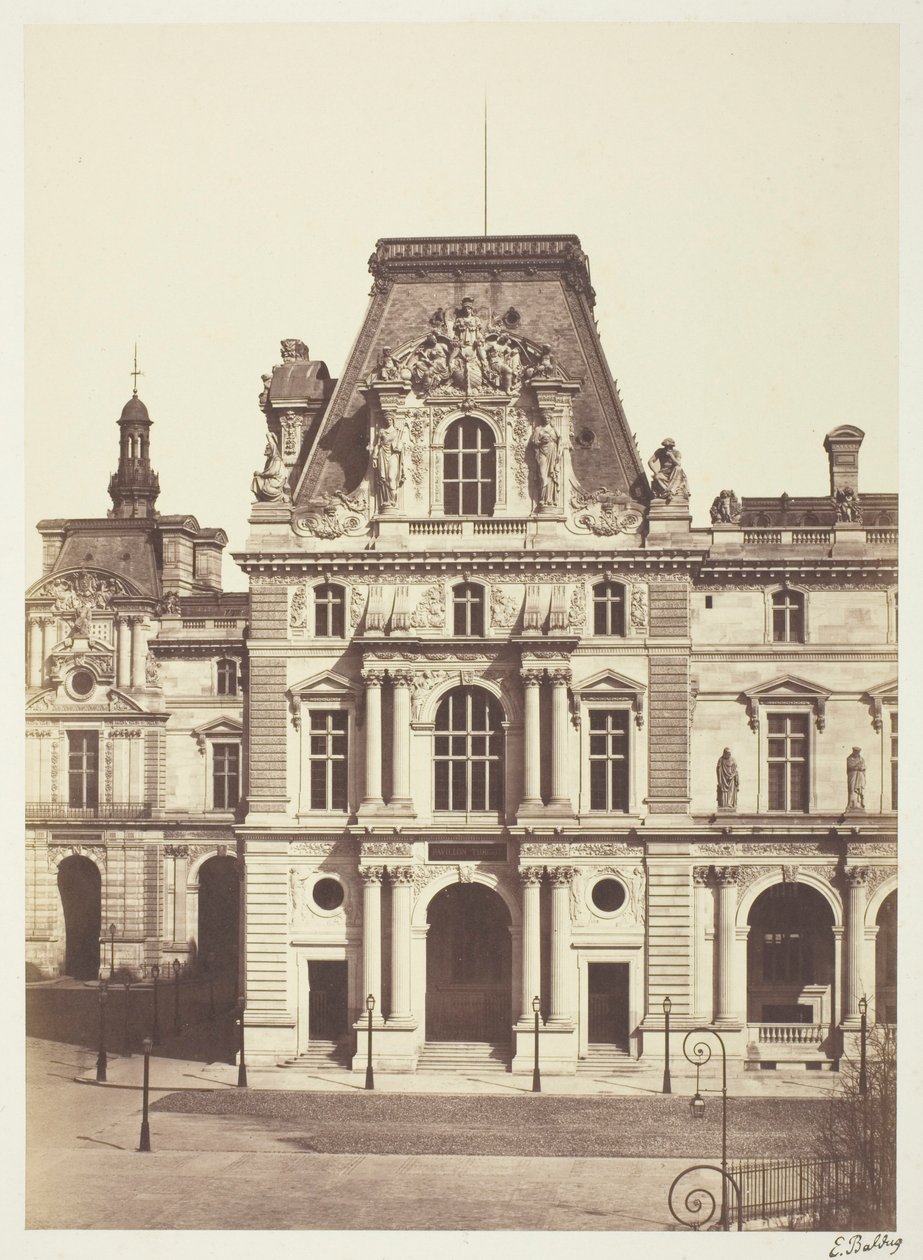 Le Tuileries da Édouard Baldus