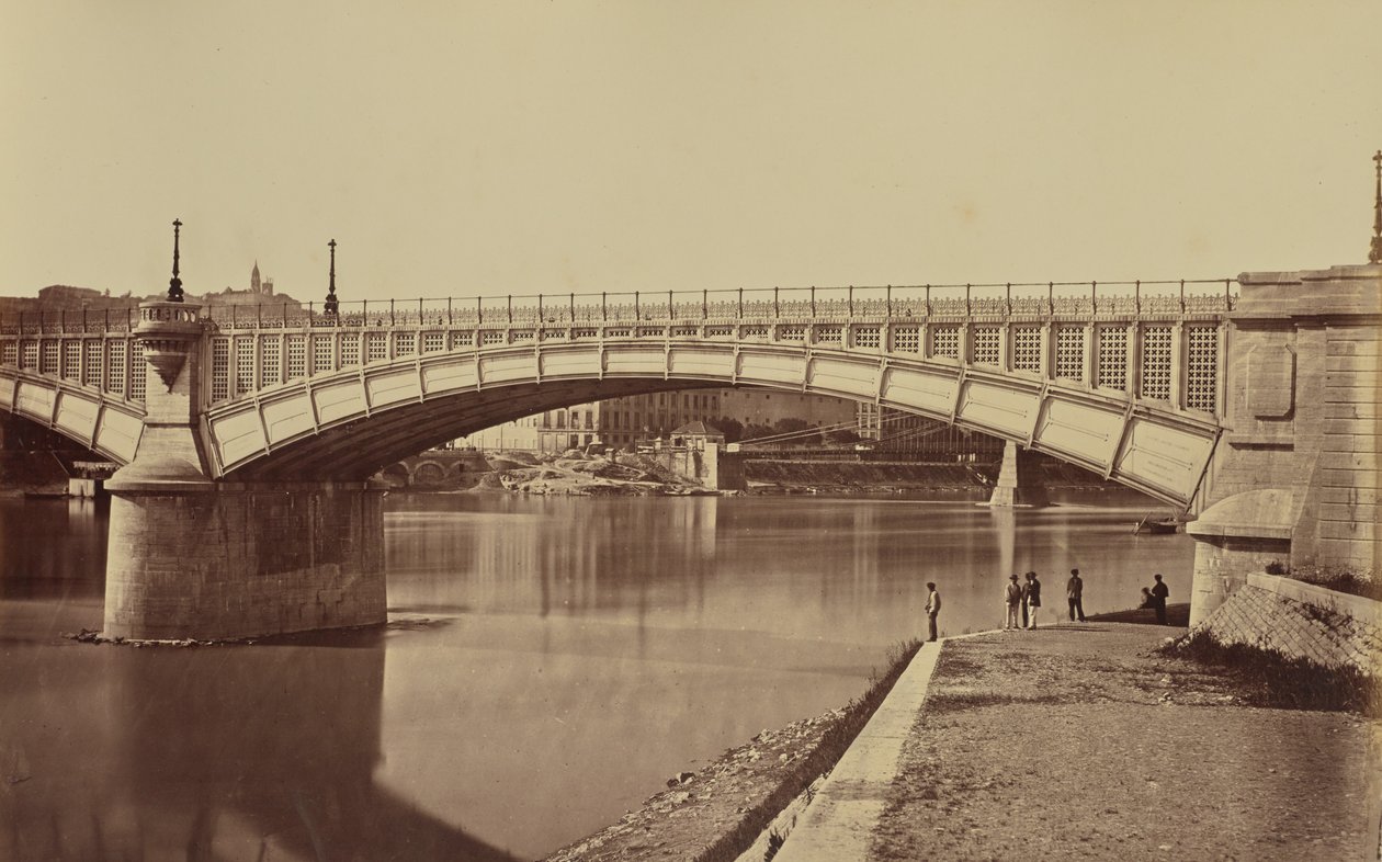 Lione. Viadotto del Rodano da Édouard Baldus