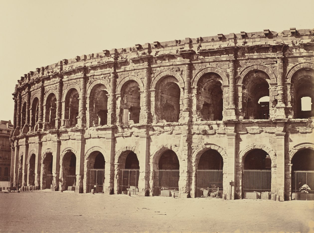 Nîmes. Anfiteatro da Édouard Baldus
