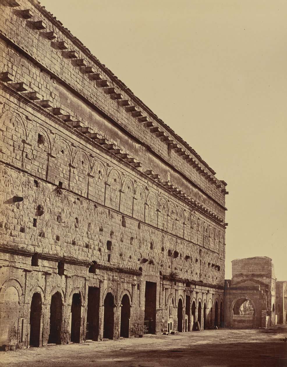 Orange. Teatro antico da Édouard Baldus