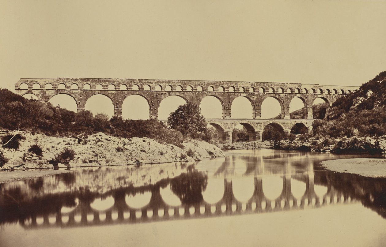 Pont du Gard da Édouard Baldus
