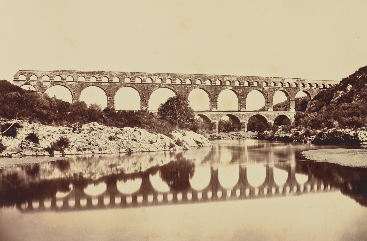 Pont du Gard da Édouard Baldus