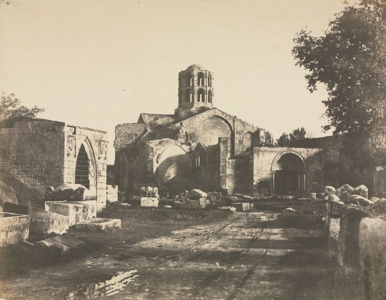 Saint-Honorat, Presso Arles da Édouard Baldus