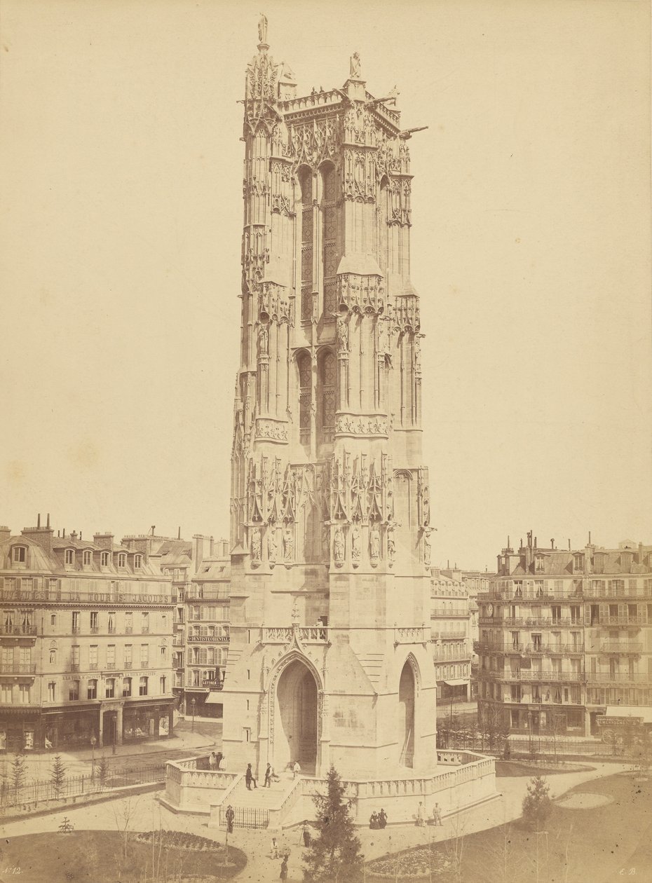 [Tour Saint-Jacques] da Édouard Baldus