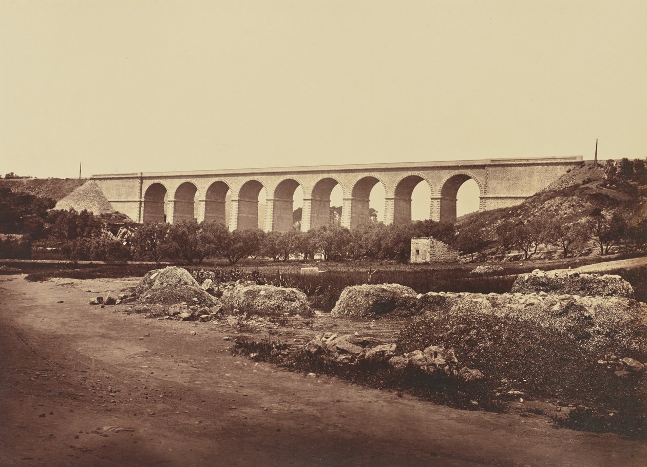Viadotto di Bandol da Édouard Baldus