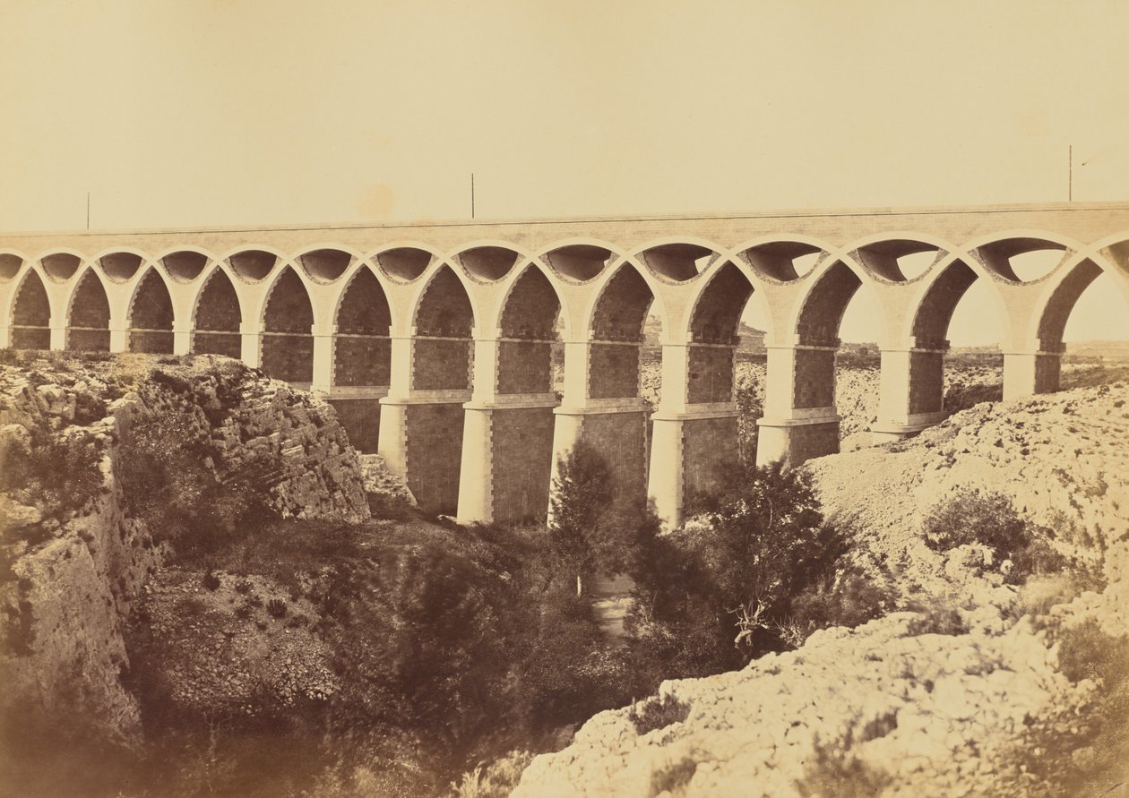 Viadotto di St. Chamas da Édouard Baldus