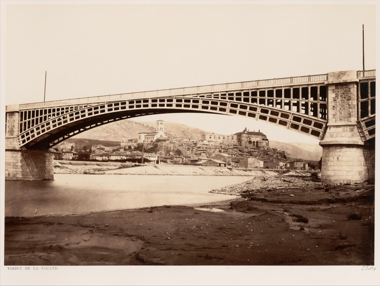 Viadotto di La Voulte da Édouard Baldus