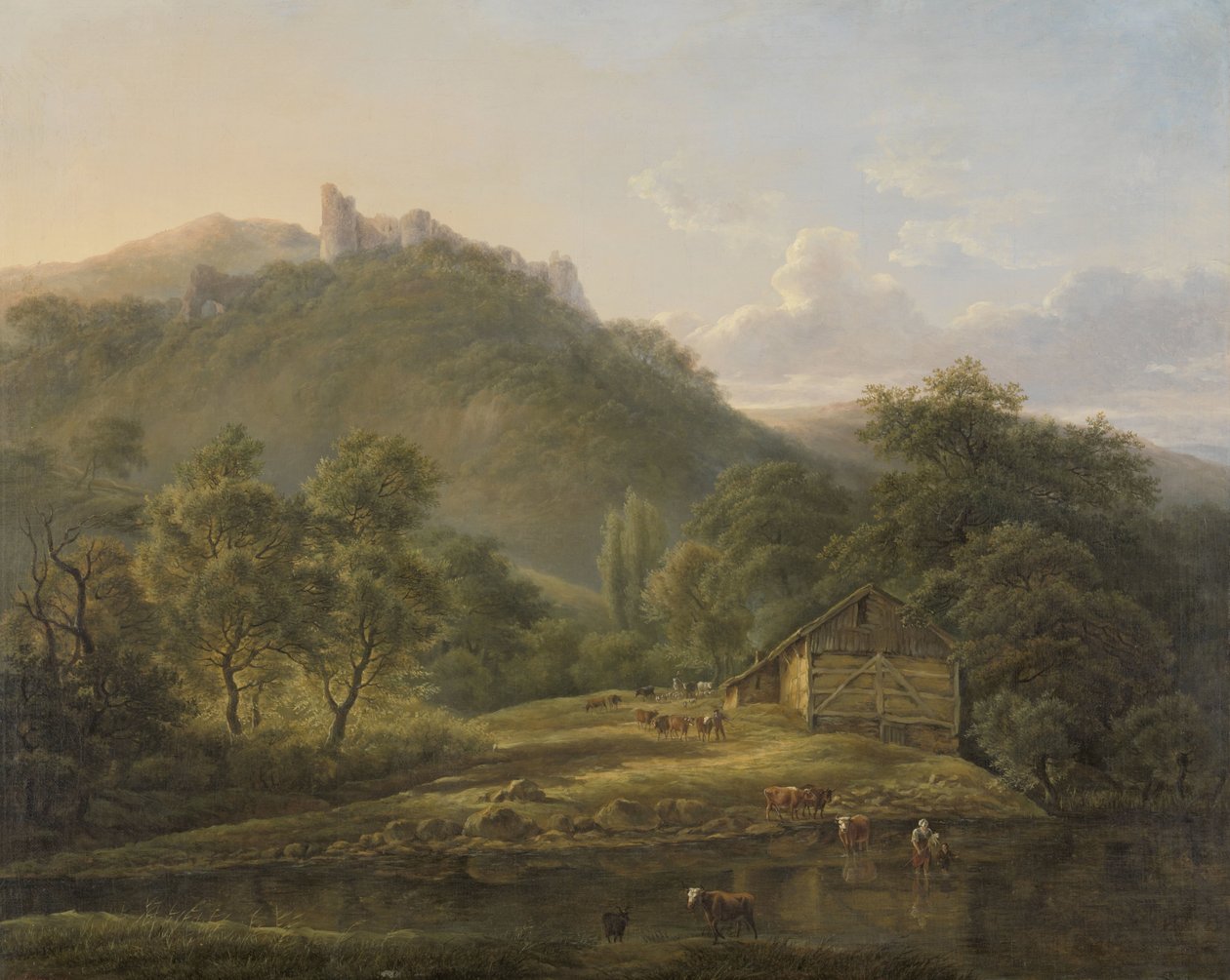 Sul fiume Sambre da Edouard Delvaux