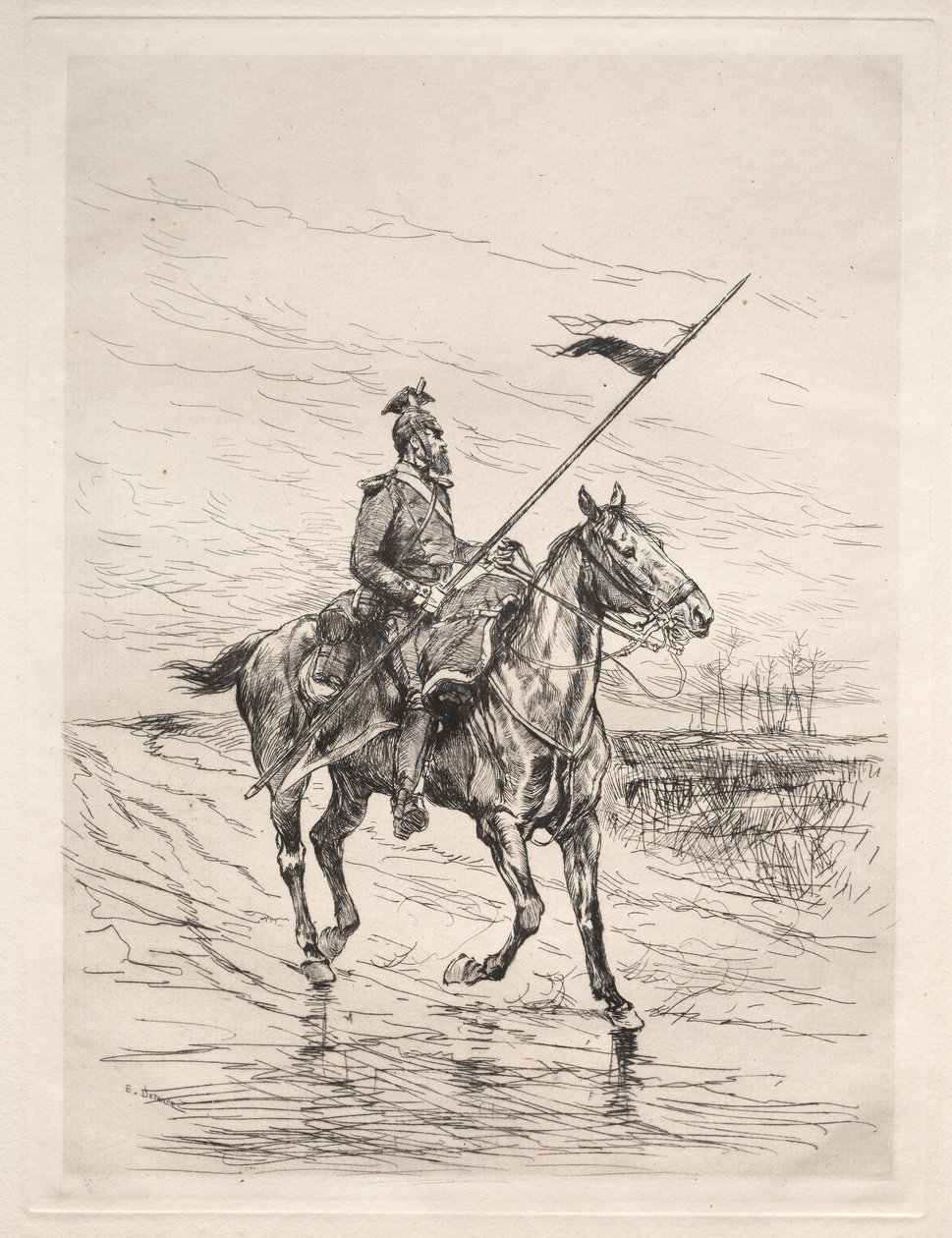 Un ulano da Edouard Detaille