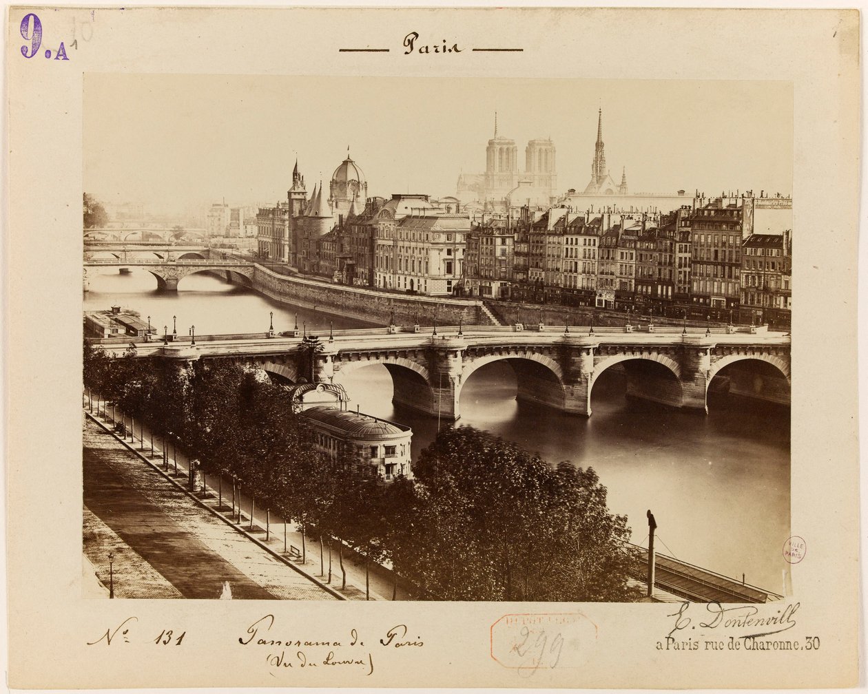 Parigi da Edouard Dontenville