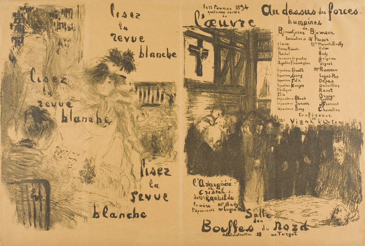 Leggi "La Revue Blanche" trasformata - Oltre il potere umano da Édouard Jean Vuillard