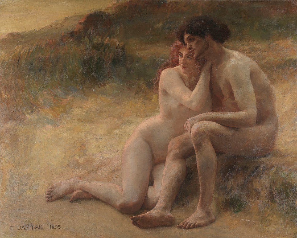 Il tempo vola (frammento) da Edouard Joseph Dantan