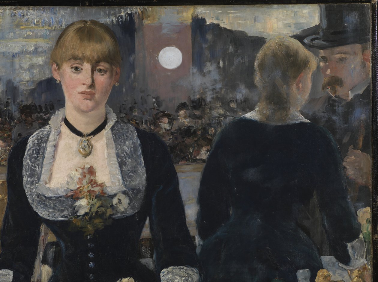 Un bar alle Folies-Bergère, 1881-82 (dettaglio) da Édouard Manet
