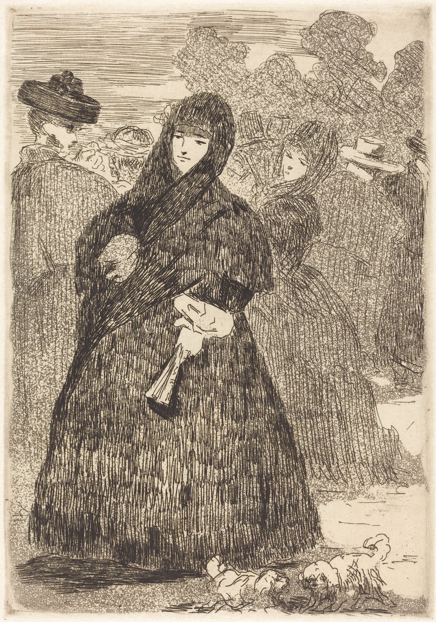 Al Prado (Au Prado) da Édouard Manet